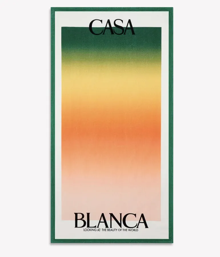 CASABLANCA 2024SS Gradient Beach Towel