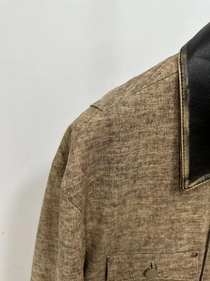 P's Autumn Winter New Calfskin Jacket