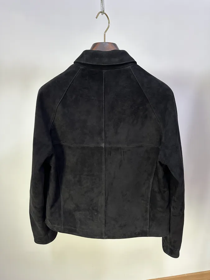 Brunello Cucinelli Men's Short Jacket with Vintage Touch