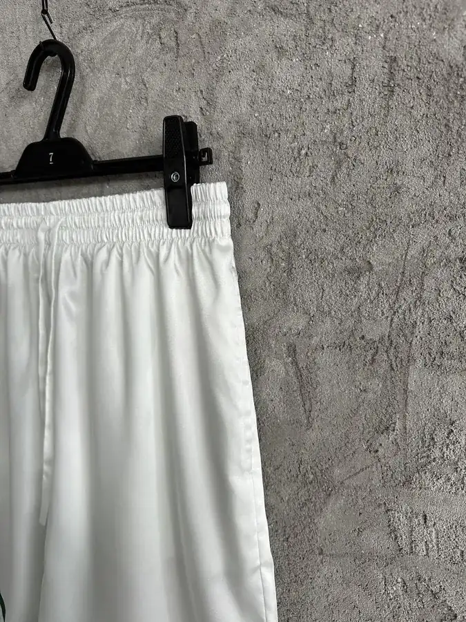 CASABLANCA 2024SS Color Portrait Print Silk Shorts
