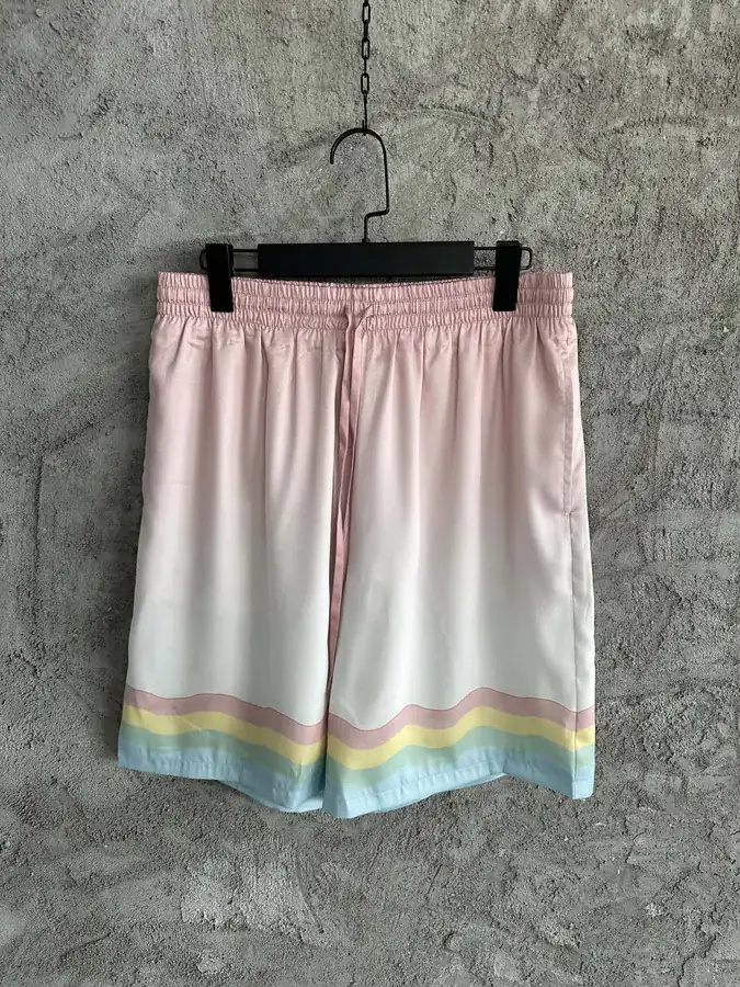 CASABLANCA 2023SS Silk Shorts with Dance Pattern