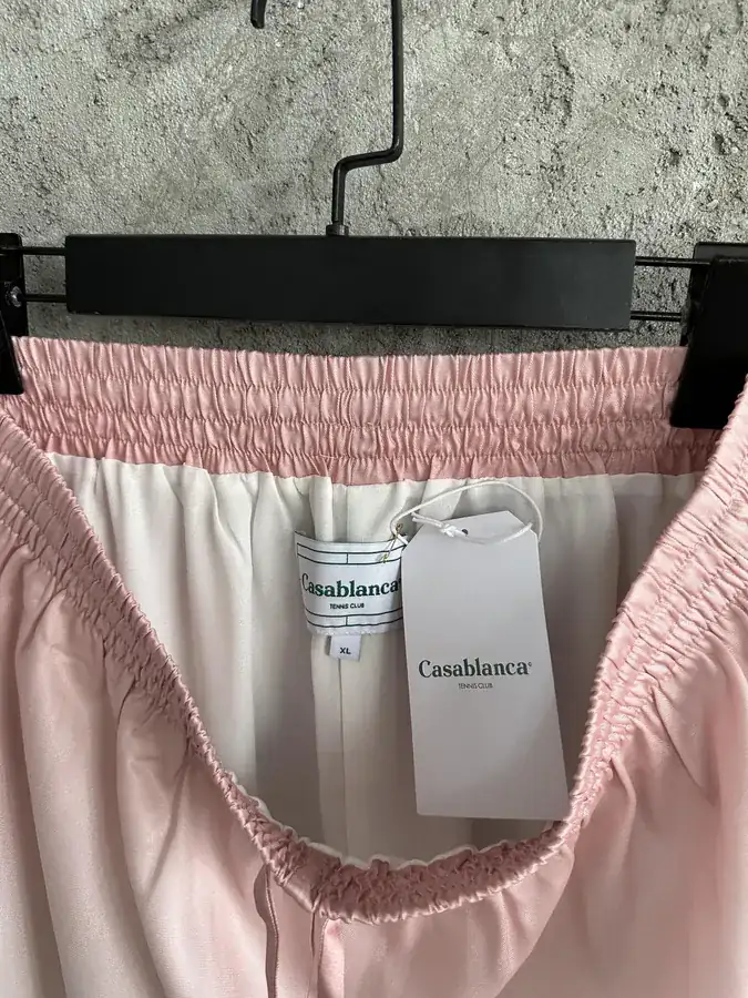 CASABLANCA 2023SS Silk Shorts with Dance Pattern