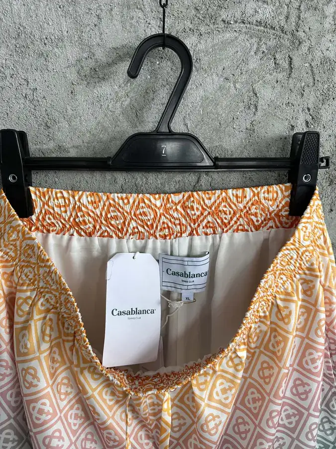 CASABLANCA 2024SS Gradient Pattern Silk Shorts