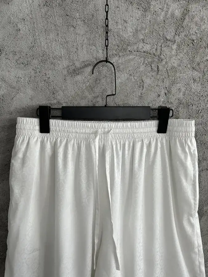 Casablanca 2023SS Castle Pattern Silk Shorts