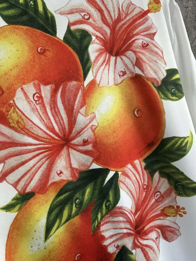 CASABLANCA 2024SS Silk Blouse with Flower Print