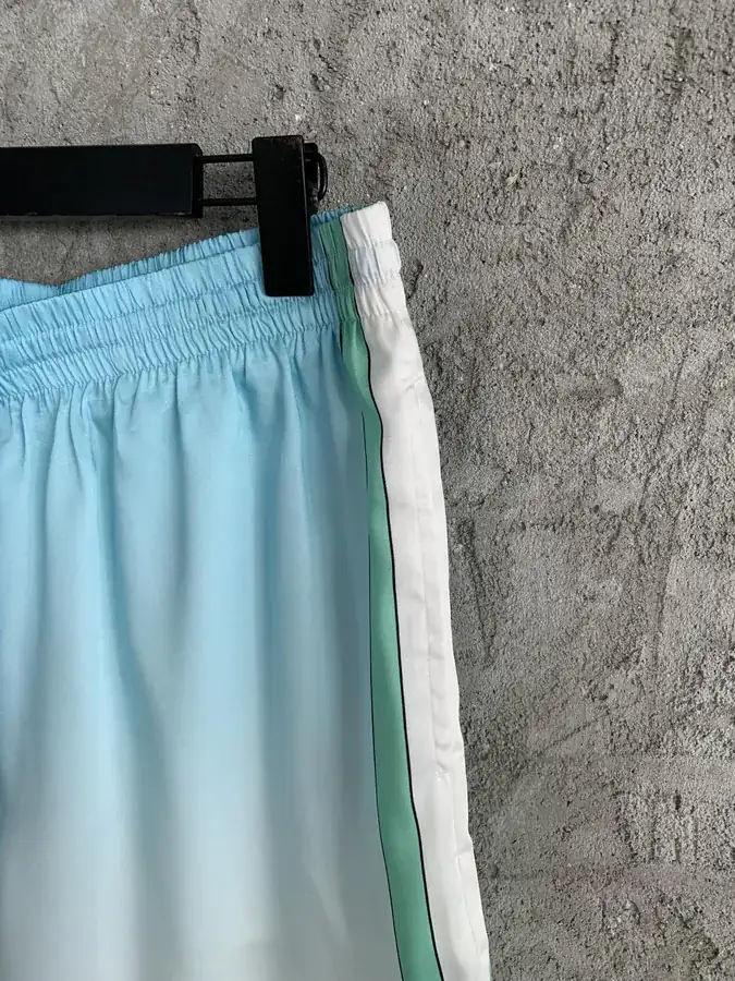 Casablanca 2023SS Warrior Print Silk Shorts