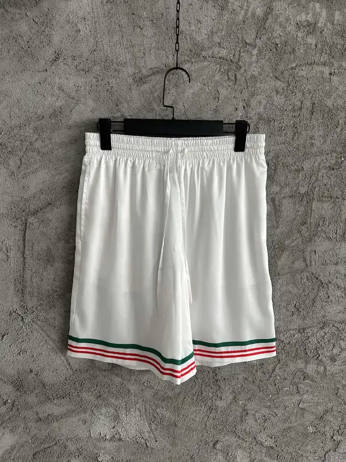 CASABLANCA 2023SS Tomato Print Silk Shorts