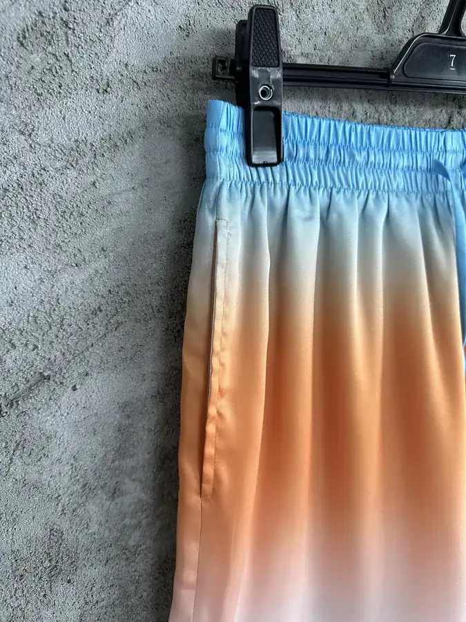 Casablanca 2023SS Party Print Silk Shorts
