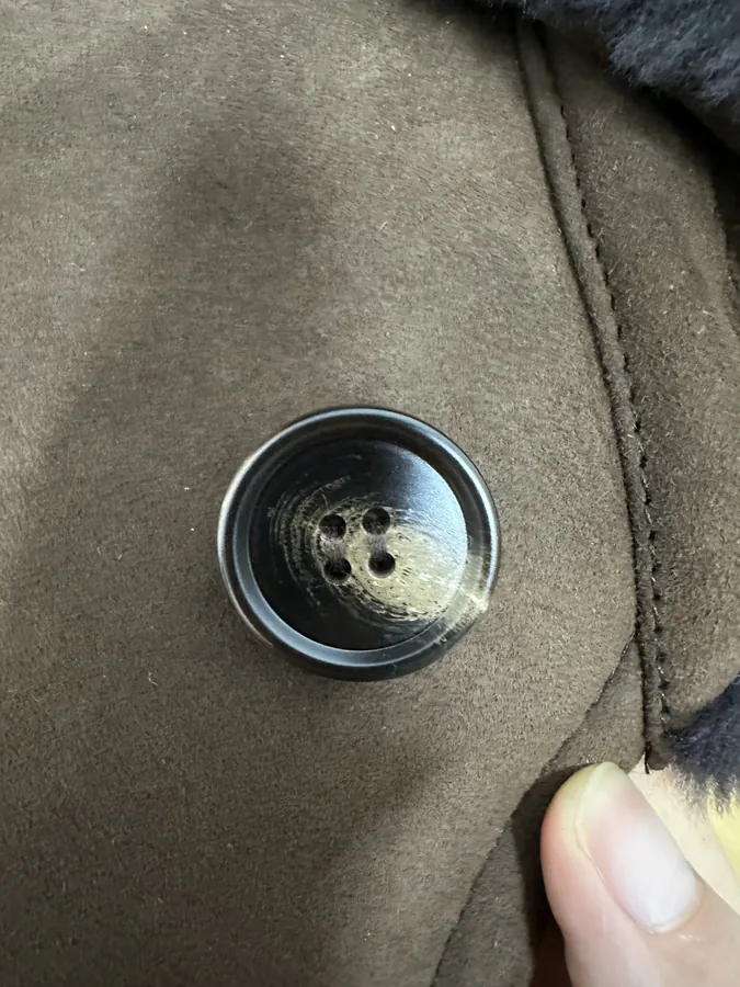 BC Old Money Double Breasted Fur Trimmed Jacket