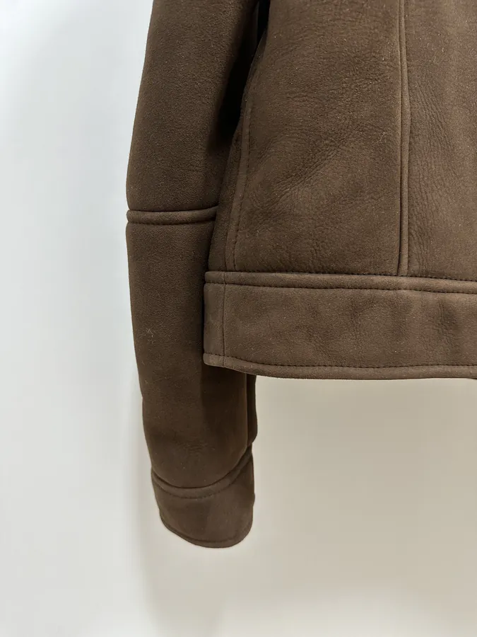BC Old Money Double Breasted Fur Trimmed Jacket