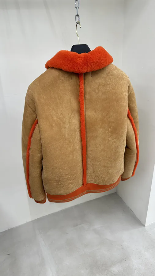 Luxury Leather Coat with Fur YB Custom Turkish Import