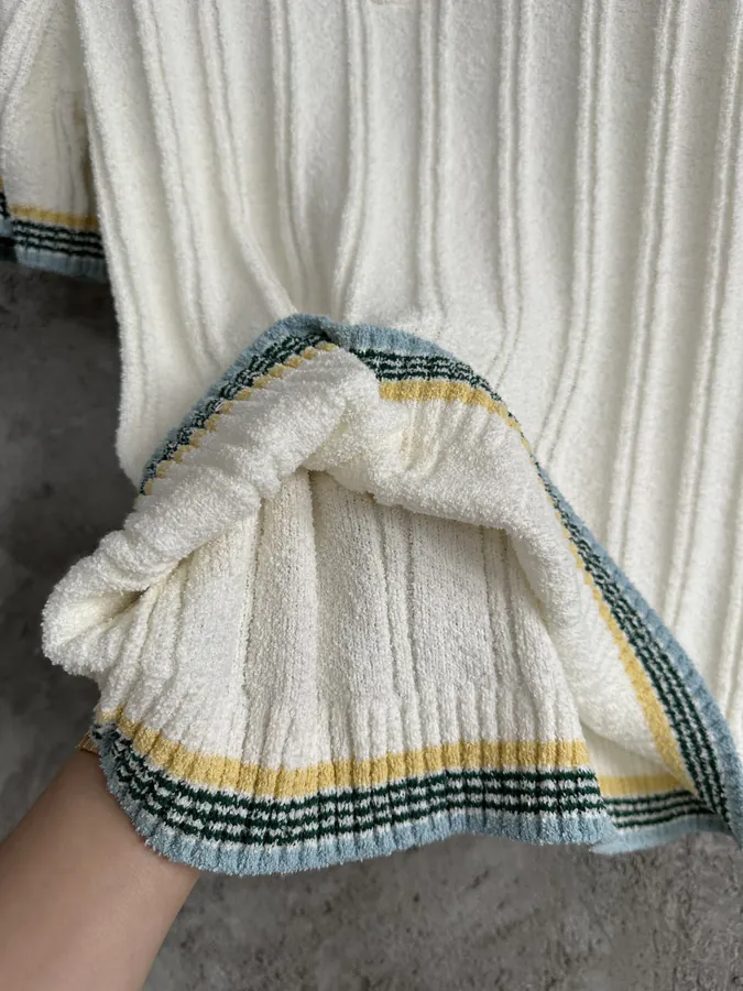 CASABLANCA 2024SS Striped Polo