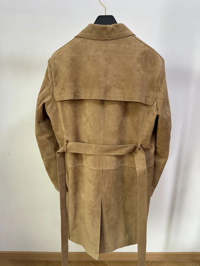 Brunello Cucinelli 24ss English Gentleman Style Suede Leather