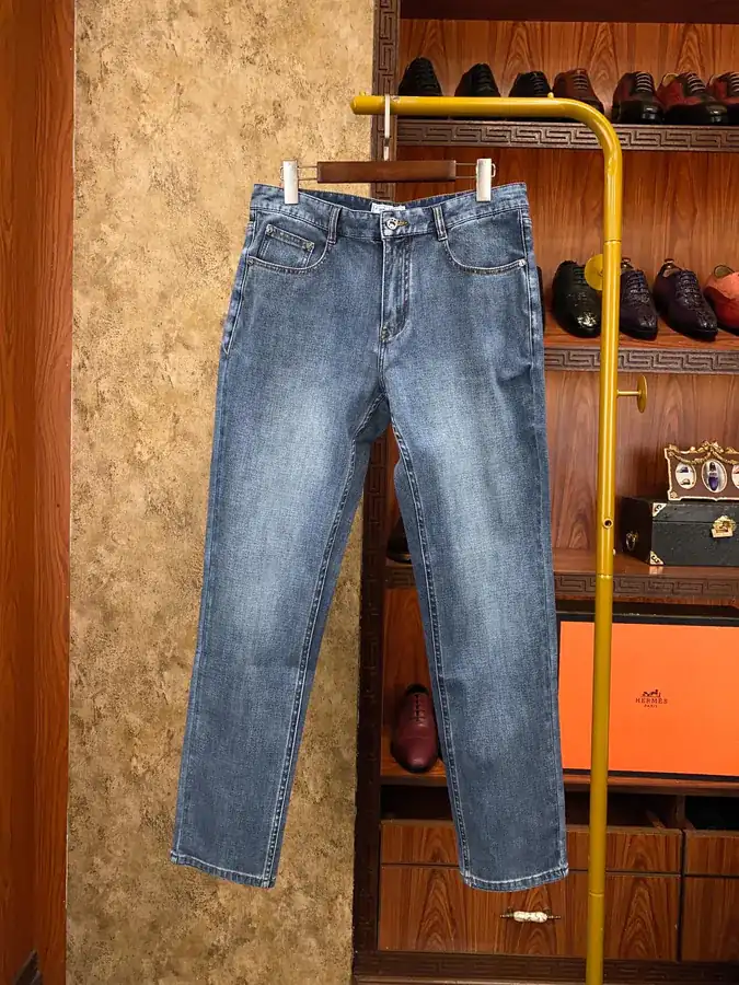 Hermès 2024 New Arrival Slim Fit Men's Denim Jeans
