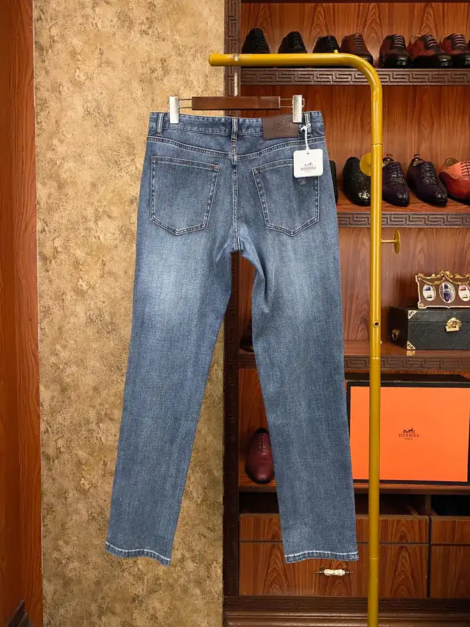 Hermès 2024 New Arrival Slim Fit Men's Denim Jeans