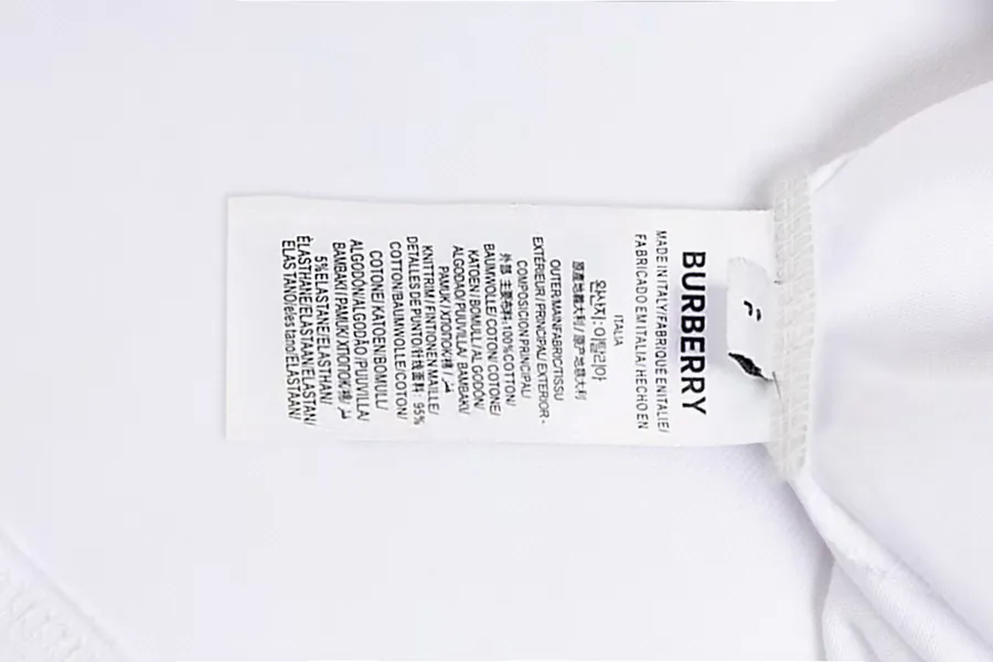 Burberry Classic Tartan Logo T Shirt
