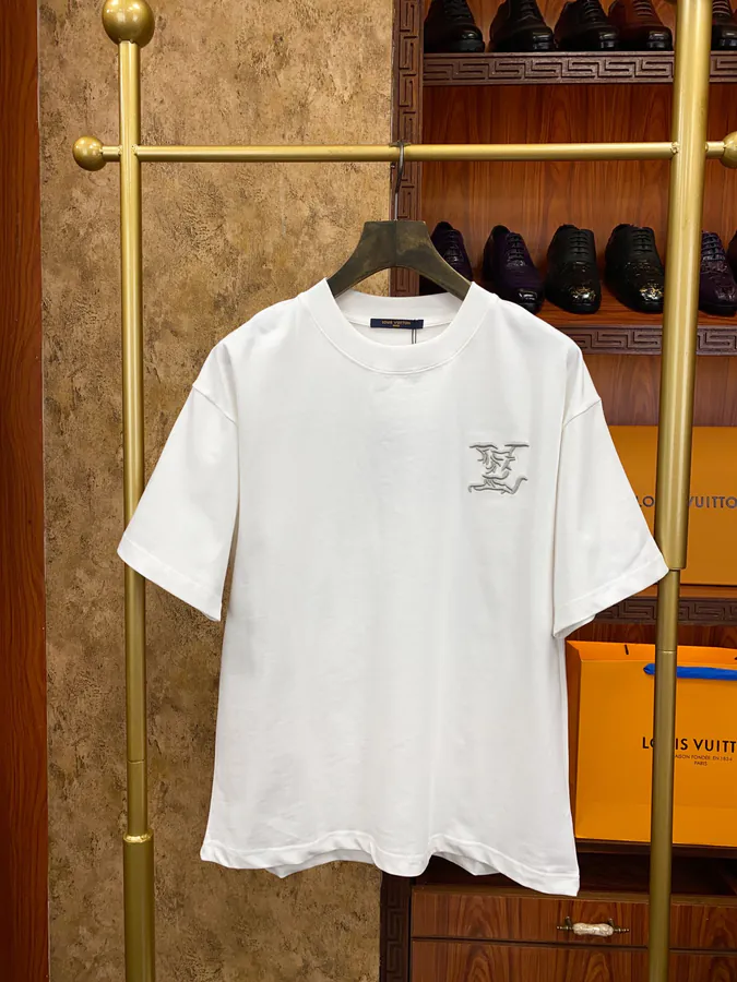 1V Leather Brand Stylish Short Sleeve for Men and Women