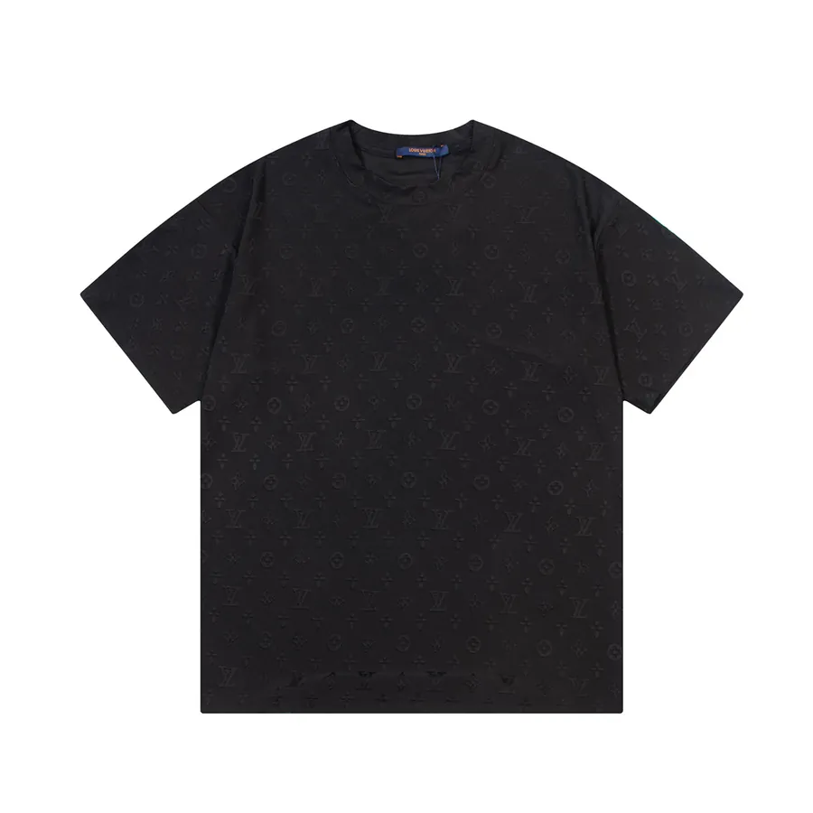 LV 2025 New Collection Four Leaf Clover Print T Shirt for Men and Women