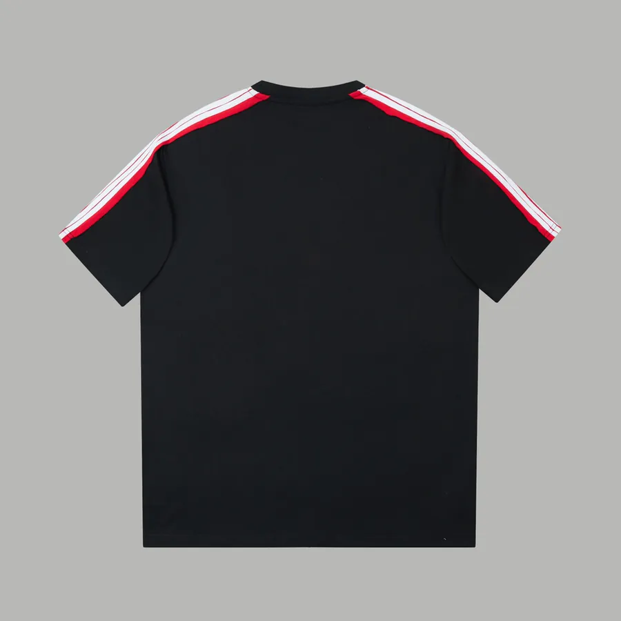 BALELE Paris 25SS Spring Letter Logo Embroidered Webbing Detail Short Sleeve