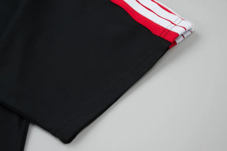 BALELE Paris 25SS Spring Letter Logo Embroidered Webbing Detail Short Sleeve