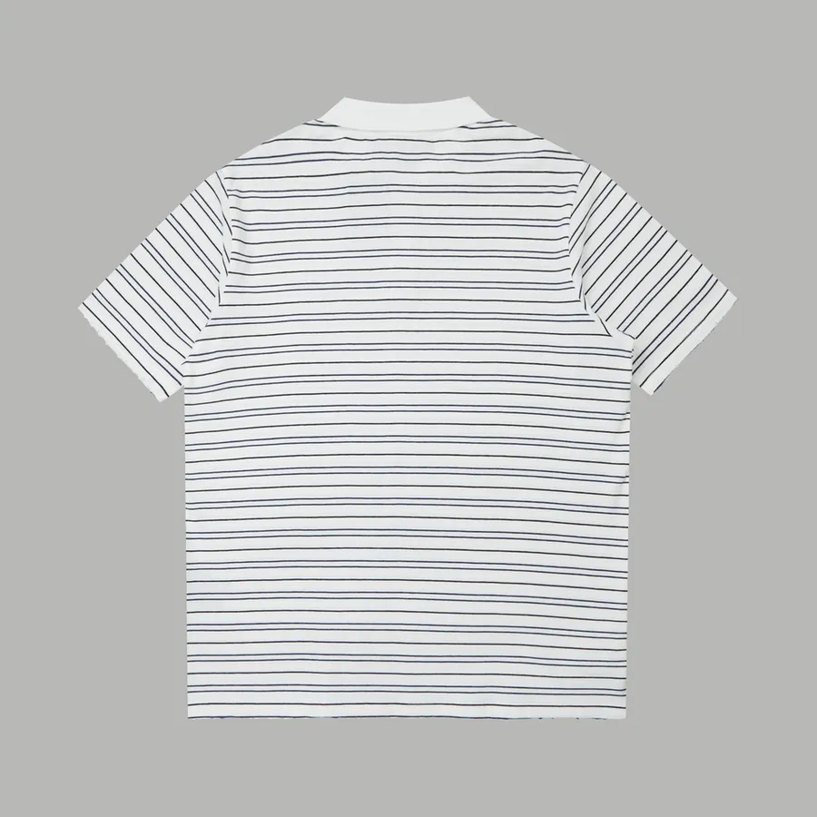 BALELE Paris 25SS Spring Letter Logo Embroidered Crewneck Short Sleeve