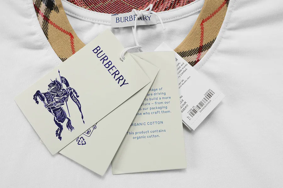 P180 Burberry Custom Check T Shirt