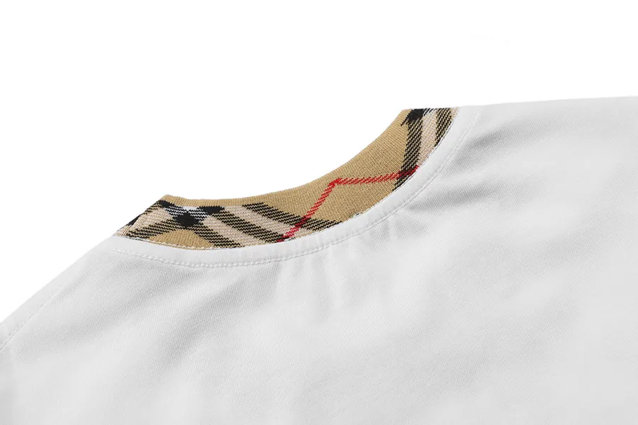 P180 Burberry Custom Check T Shirt