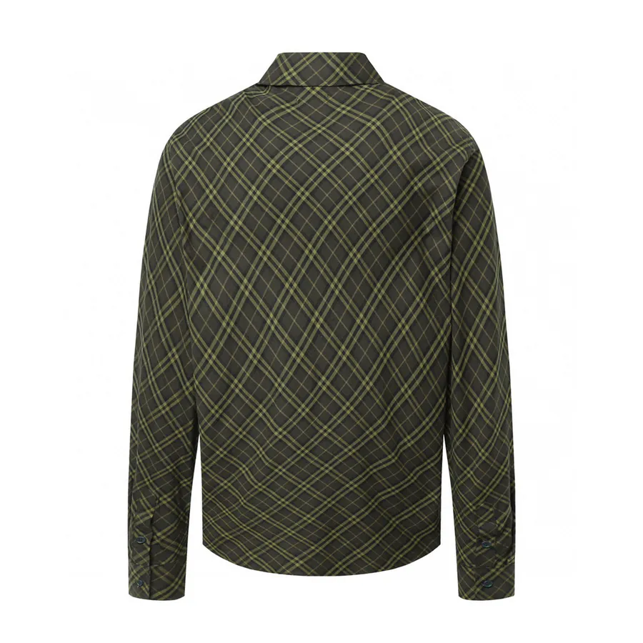 Burberry New Embroidered Tartan Cotton Shirt