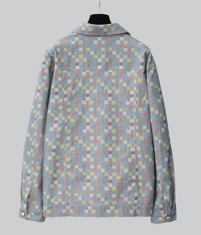 LV | 25ss New Collection Multi Color Denim Bag with Damoflage Pattern