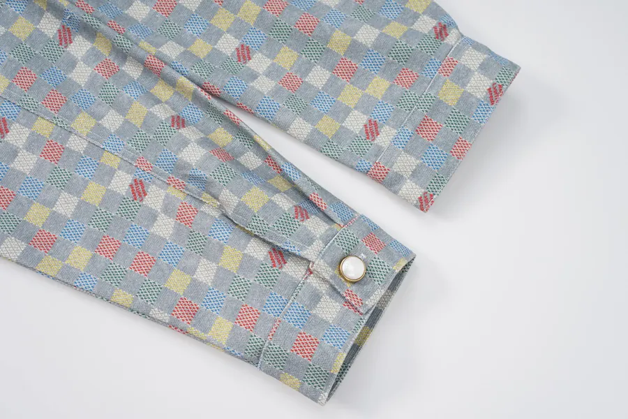 LV | 25ss New Collection Multi Color Denim Bag with Damoflage Pattern