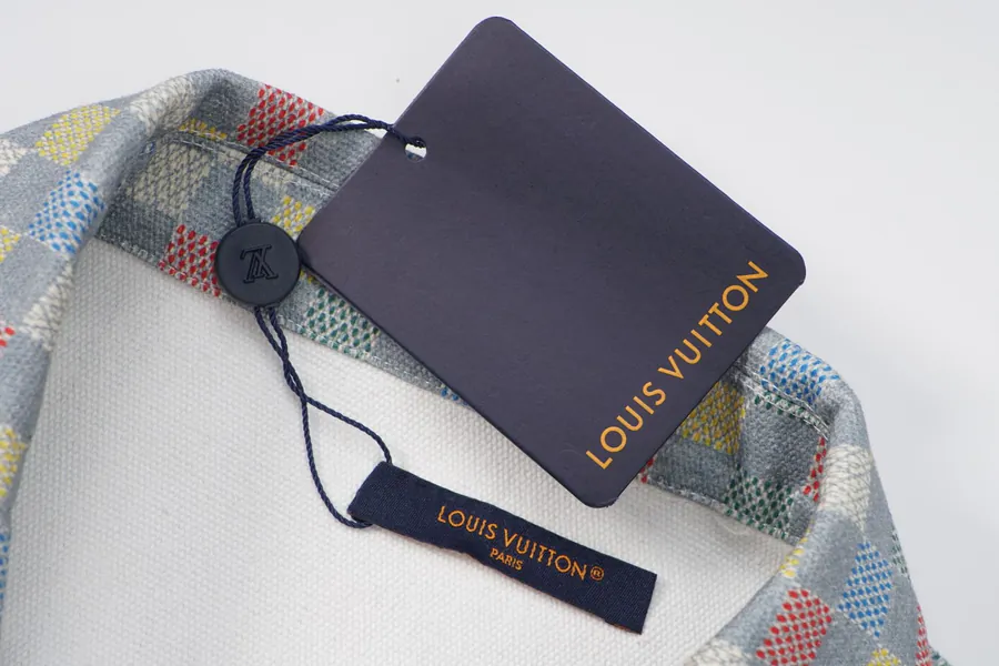 LV | 25ss New Collection Multi Color Denim Bag with Damoflage Pattern
