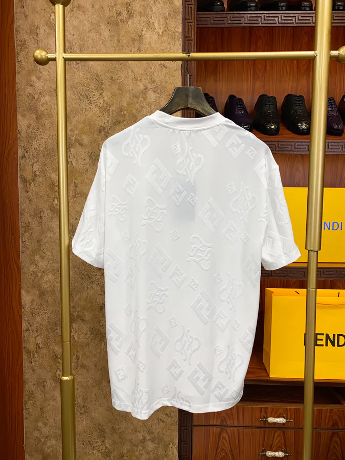 FE&NDI Premium Short Sleeve T Shirt with Triple Stitching