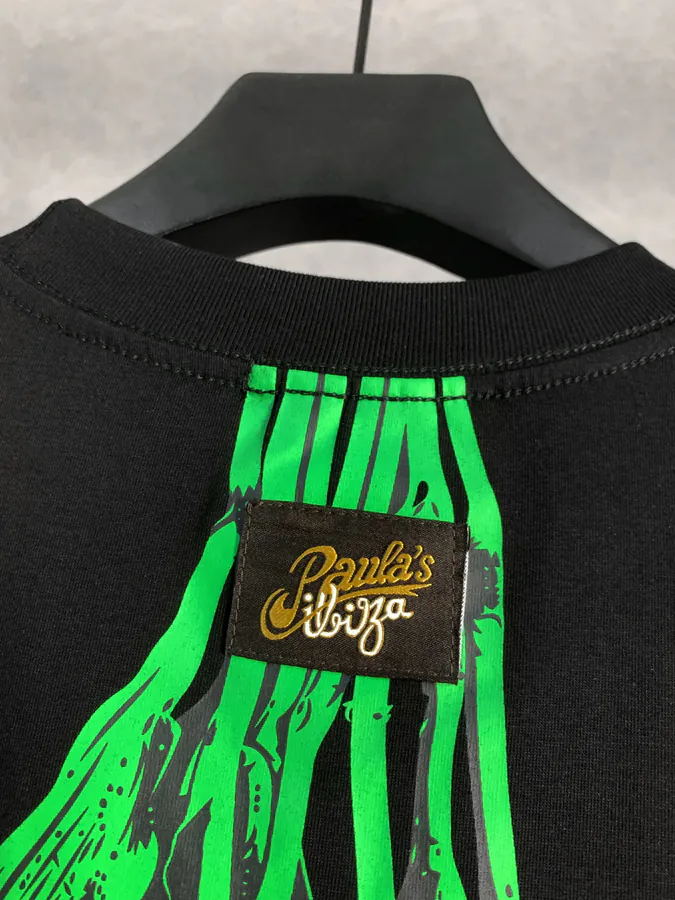 LOEW ROYCE New Collection Tulip Pattern Round Neck T Shirt