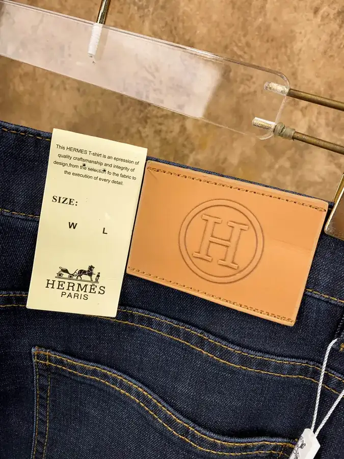 New Arrival from Hermes Men's Denim Jeans