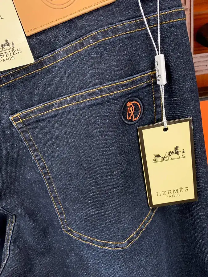 New Arrival from Hermes Men's Denim Jeans