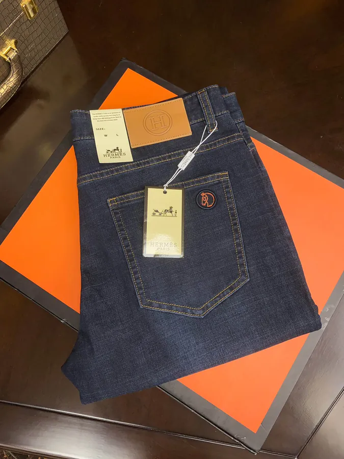 New Arrival from Hermes Men's Denim Jeans
