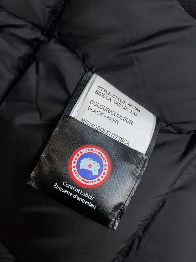 Canada Goose Far East 08 Series Black Label Down Jacket Unisex