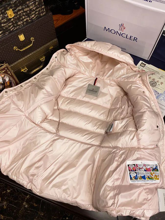 Premium Down Jacket by MON Slim Fit with Waist Cinch