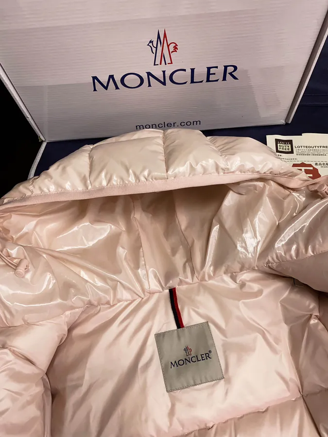 Premium Down Jacket by MON Slim Fit with Waist Cinch