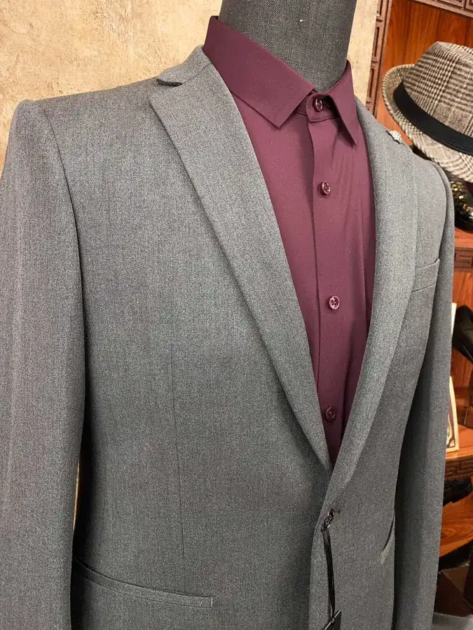 Versace Men's Premium Suit Set Tailored Business and Casual Wear