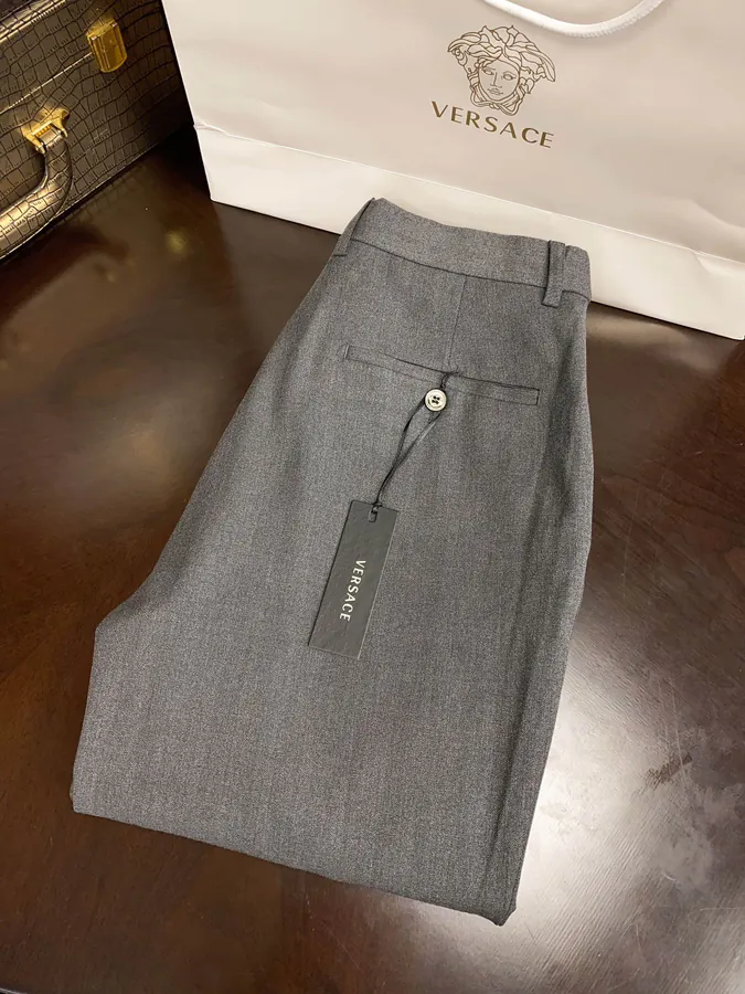 Versace Men's Premium Suit Set Tailored Business and Casual Wear