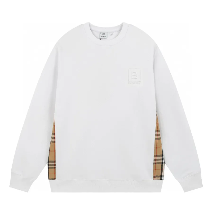 BBR Burberry Classic Plaid Pajama Set Oversized Crewneck Sweatshirt