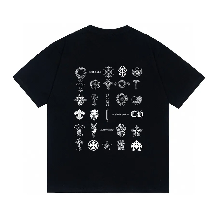 Kroger Pocket Letter Round Collar Short Sleeve