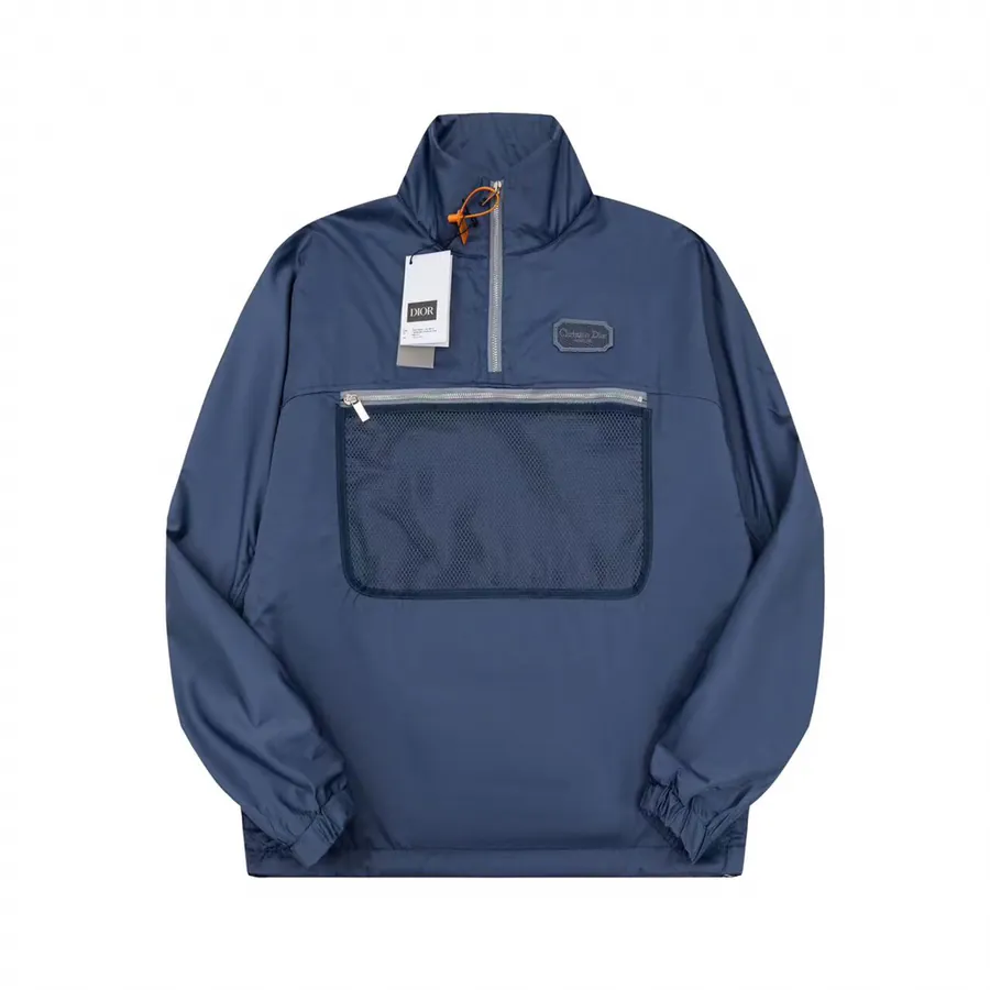 Cstian Couture Waterproof Blue Trench Jacket