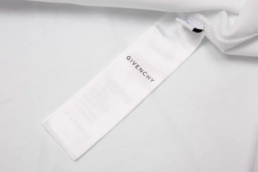 Giv's Snake Year Collection Gradient Letter Round Neck T Shirt