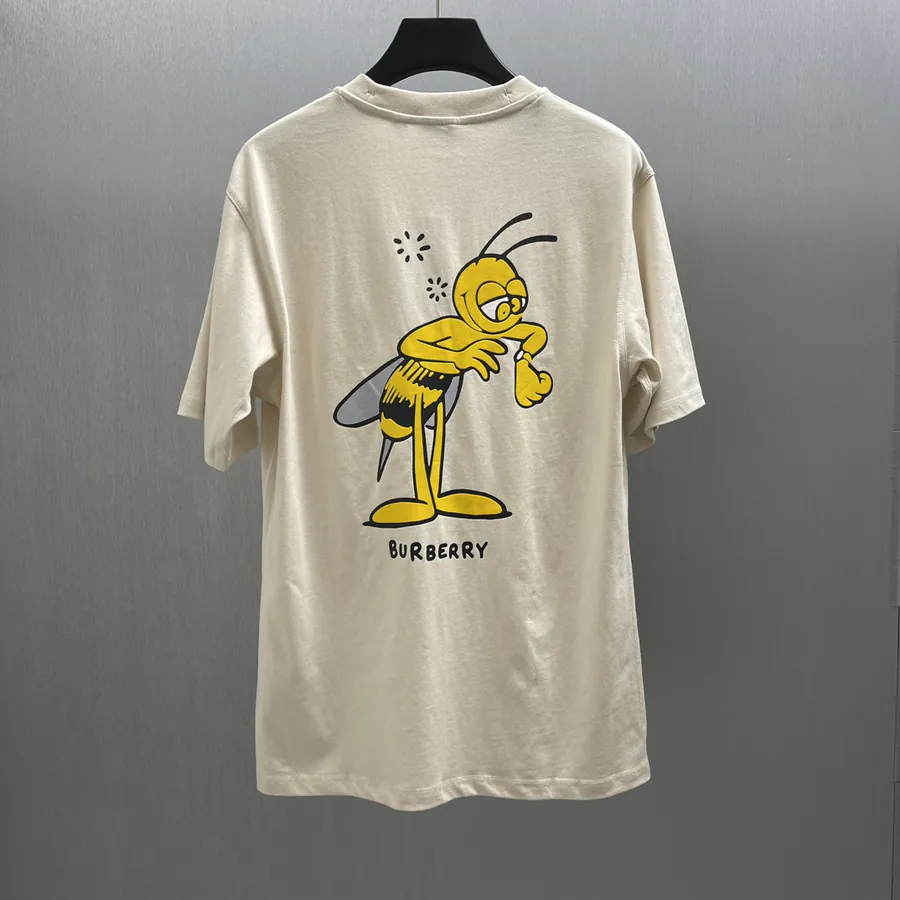 Burberry Plush Bee Print Short Sleeve T Shirt