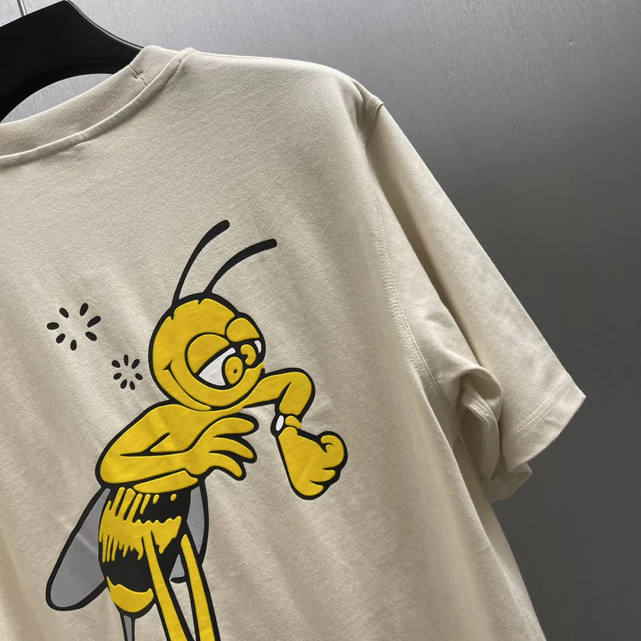 Burberry Plush Bee Print Short Sleeve T Shirt