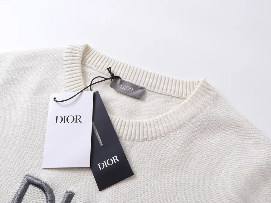 1947 Embroidered Wool Knit Sweater Spring 2024 Men's Collection