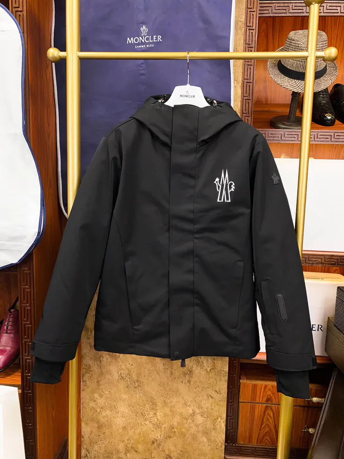 Mon*ler Grenble Ski Parka with Distinctive Design