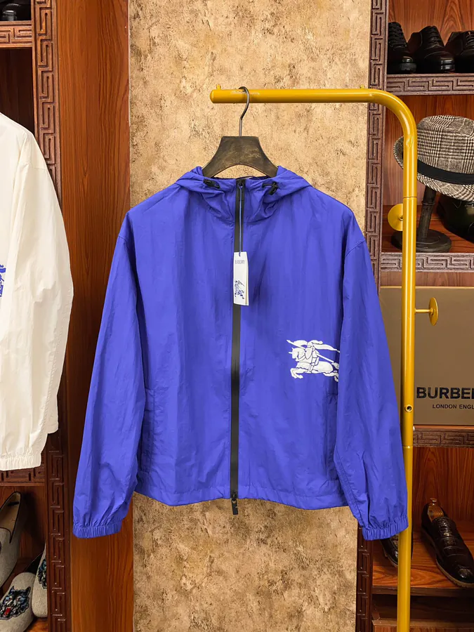Burberry Classic Collection Hoodie with EKD Embroidery